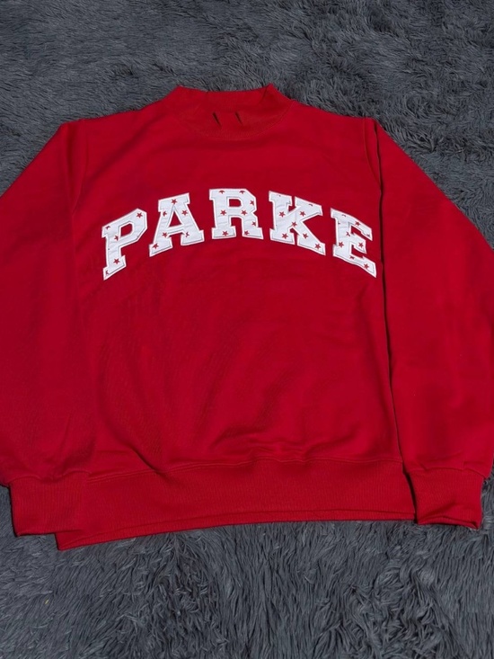 Parke Sweaters - Parke Women Varsity Mockneck Sail Stars Coastal Sparklers Brand New S/M